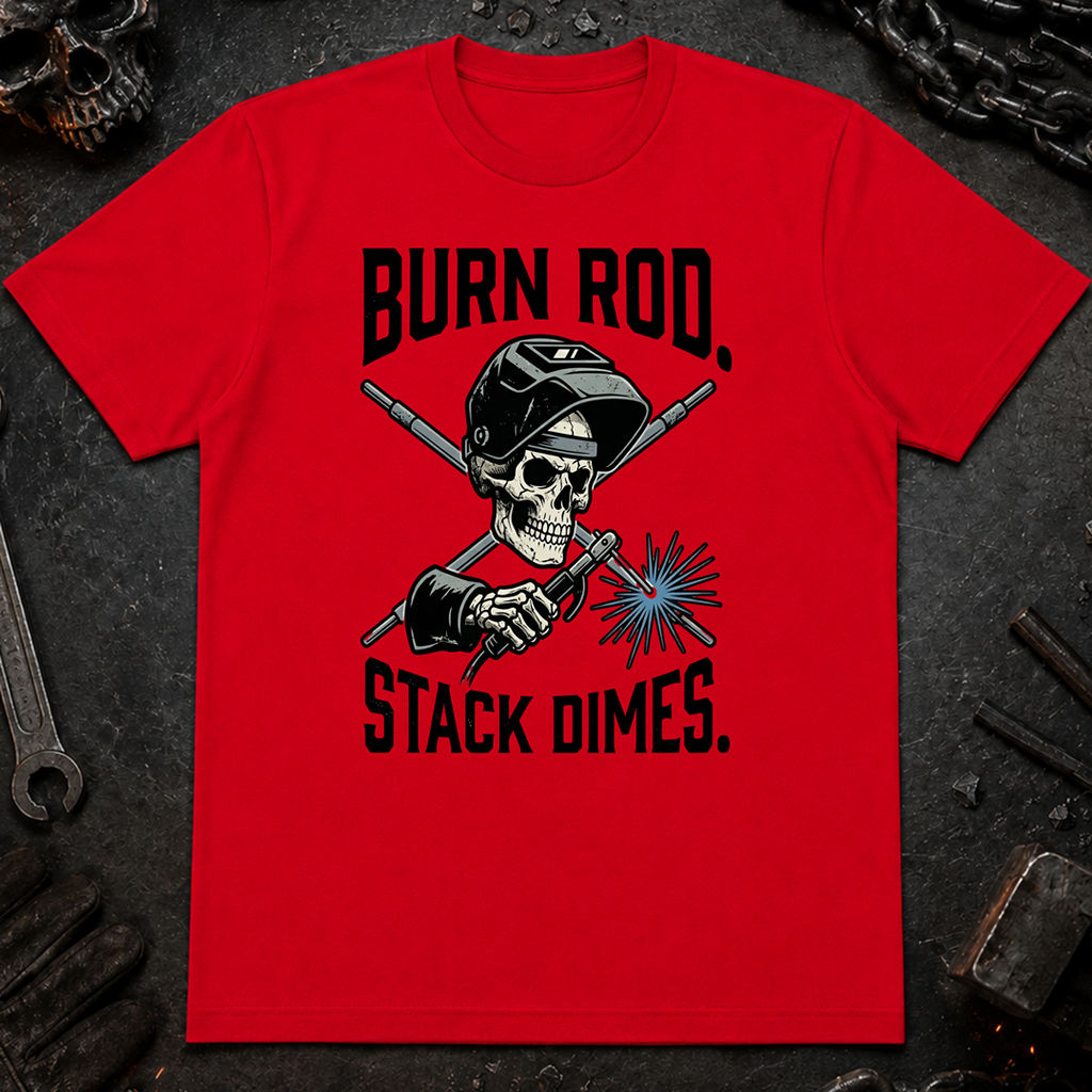Burn Rod Stack Dimes Ed.4 T-Shirt