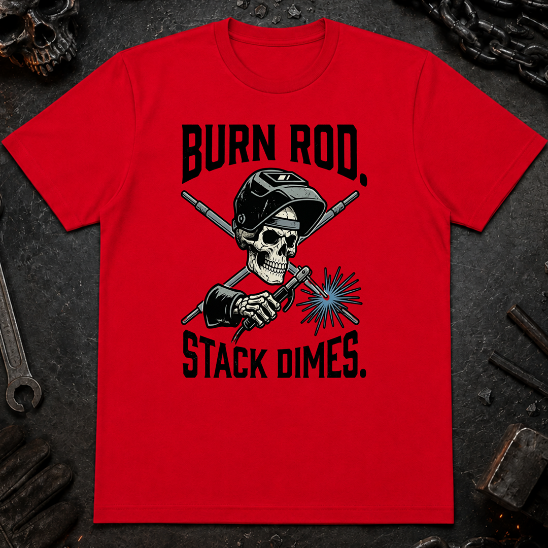 Burn Rod Stack Dimes Ed.4 T-Shirt