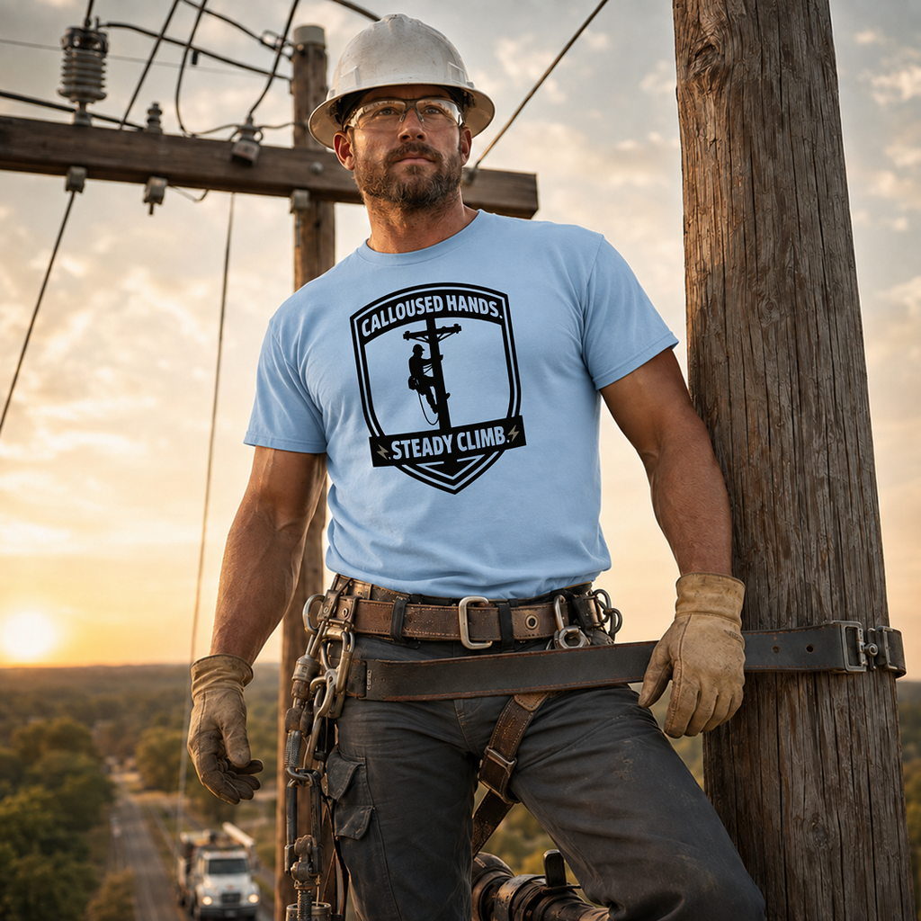 Calloused Hands Steady Climb T-Shirt