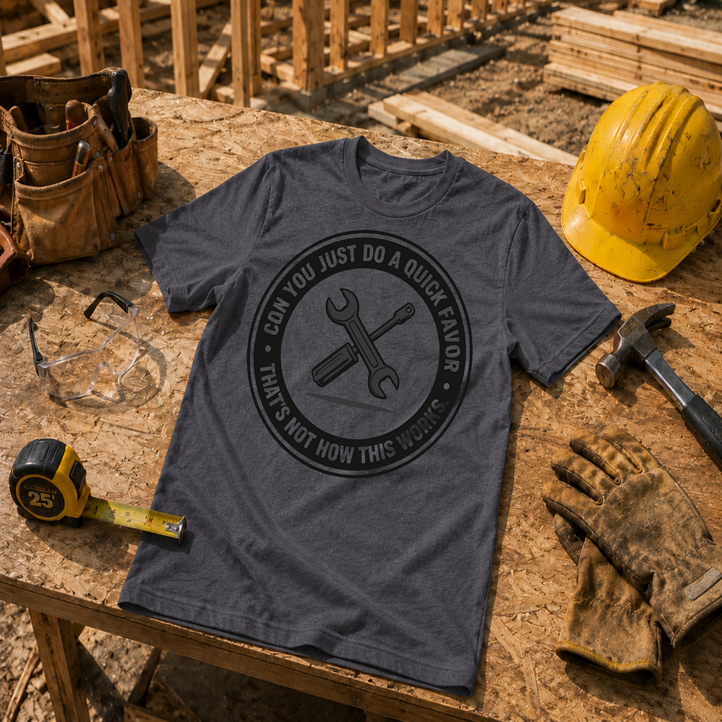 Can You Just Do A Quick Favor T-Shirt