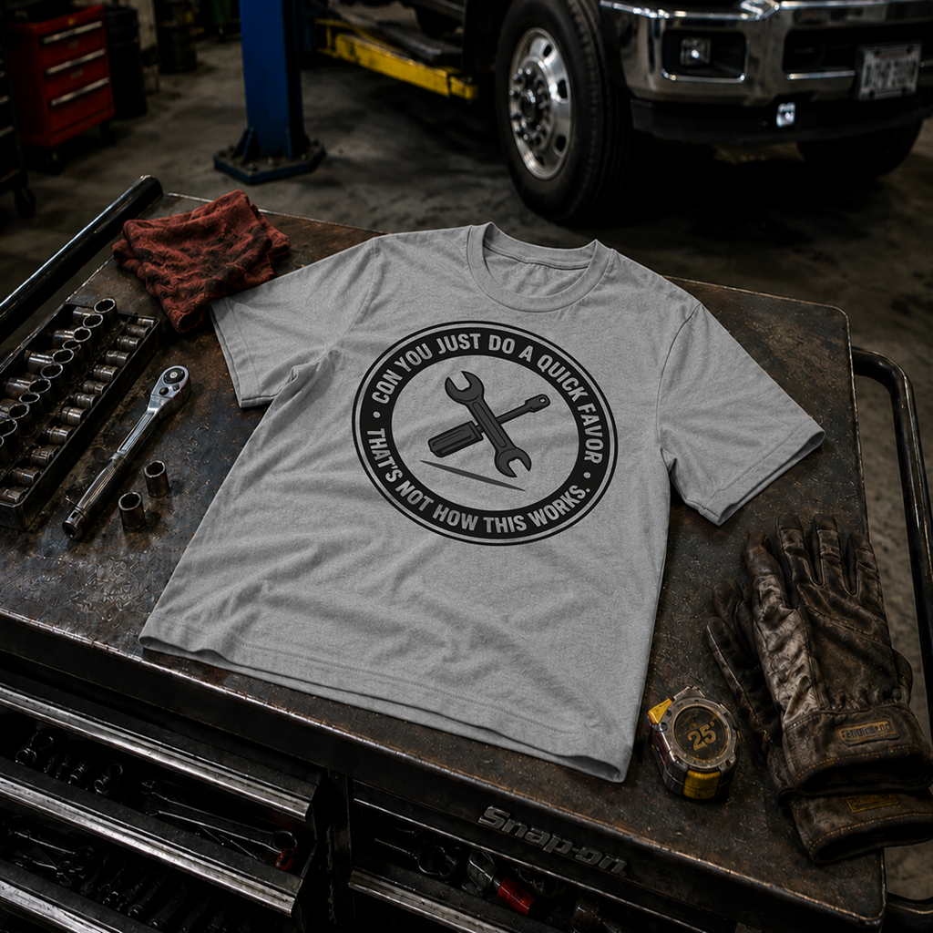 Can You Just Do A Quick Favor T-Shirt