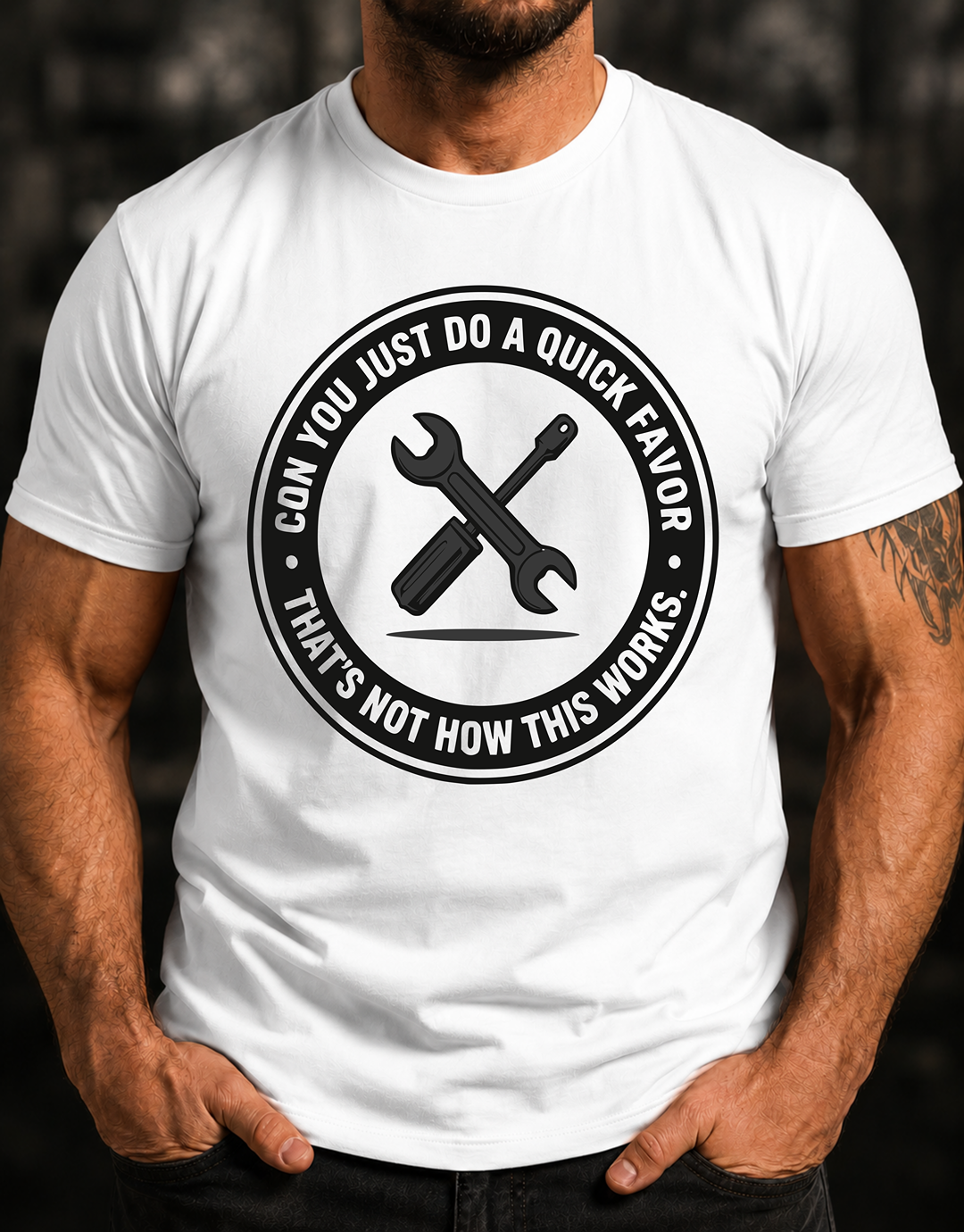 Can You Just Do A Quick Favor T-Shirt