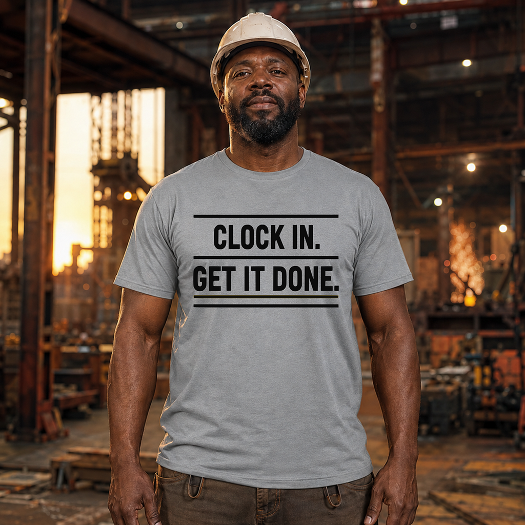 Clock In Get It Done T-Shirt