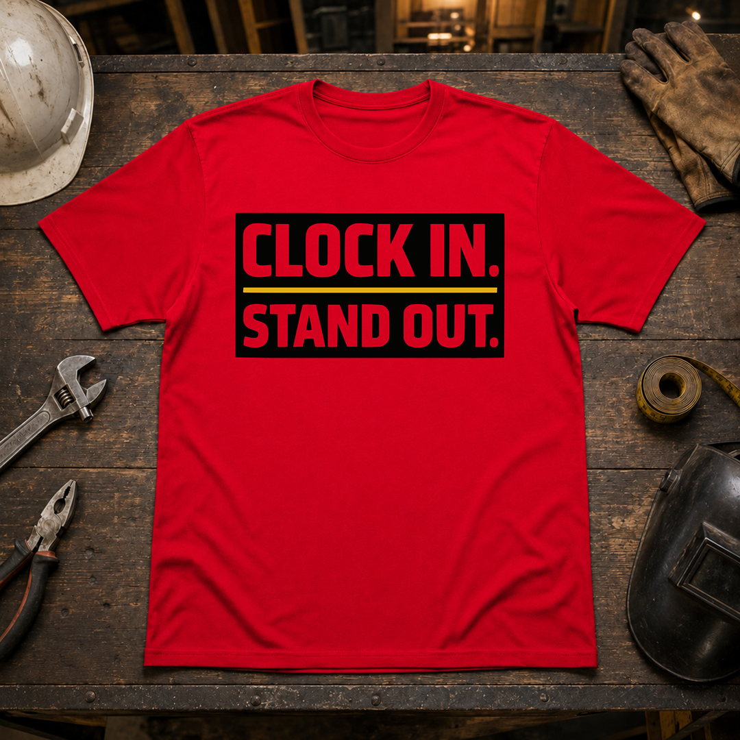 Clock In Stand Out T-Shirt