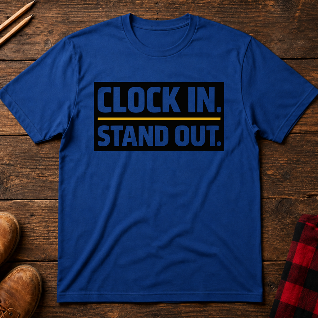 Clock In Stand Out T-Shirt