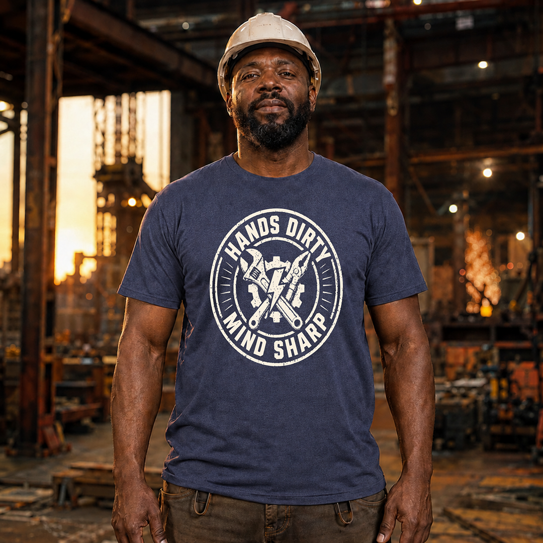 Hands Dirty Mind Sharp T-Shirt