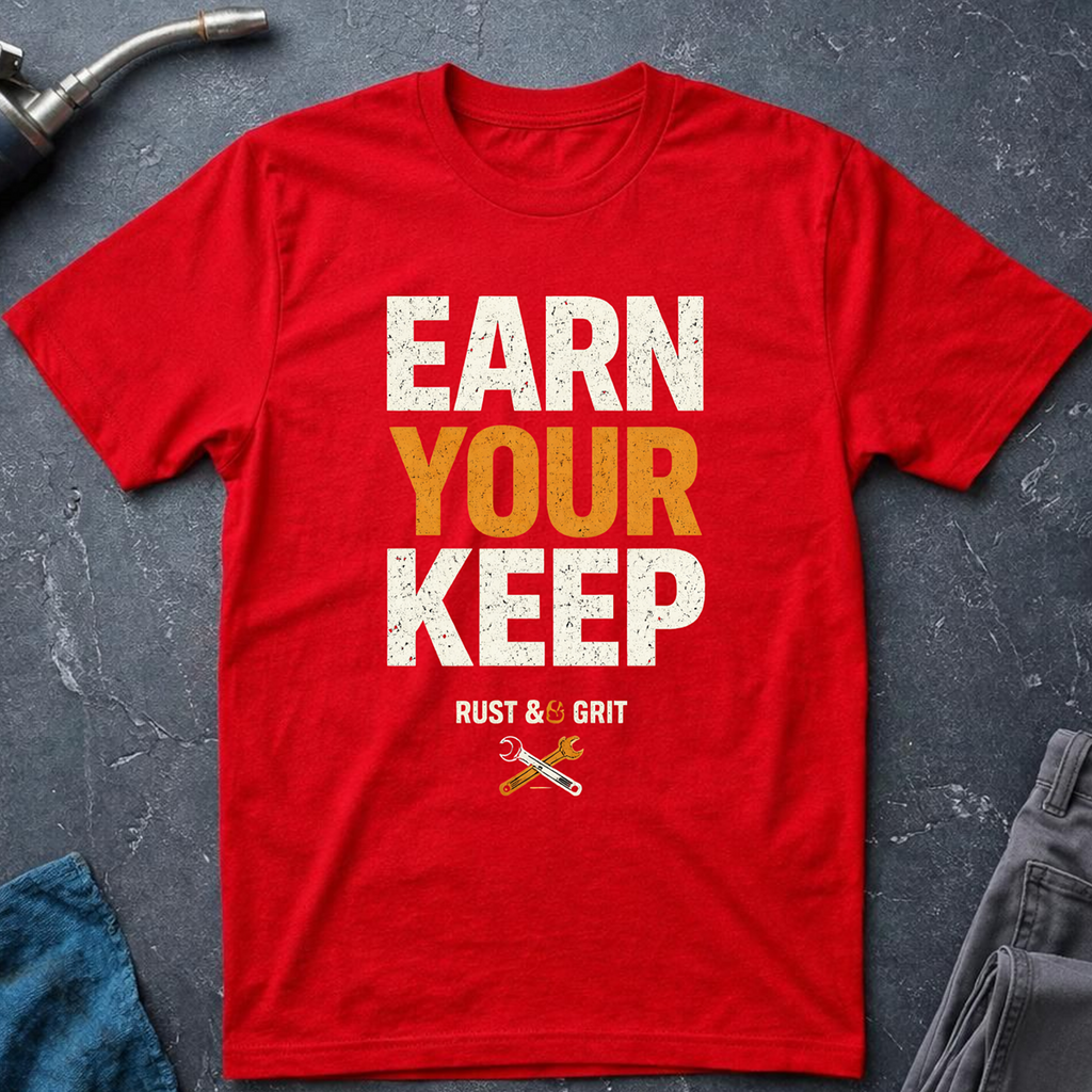 Earn Your Keep Ed.3 T-Shirt