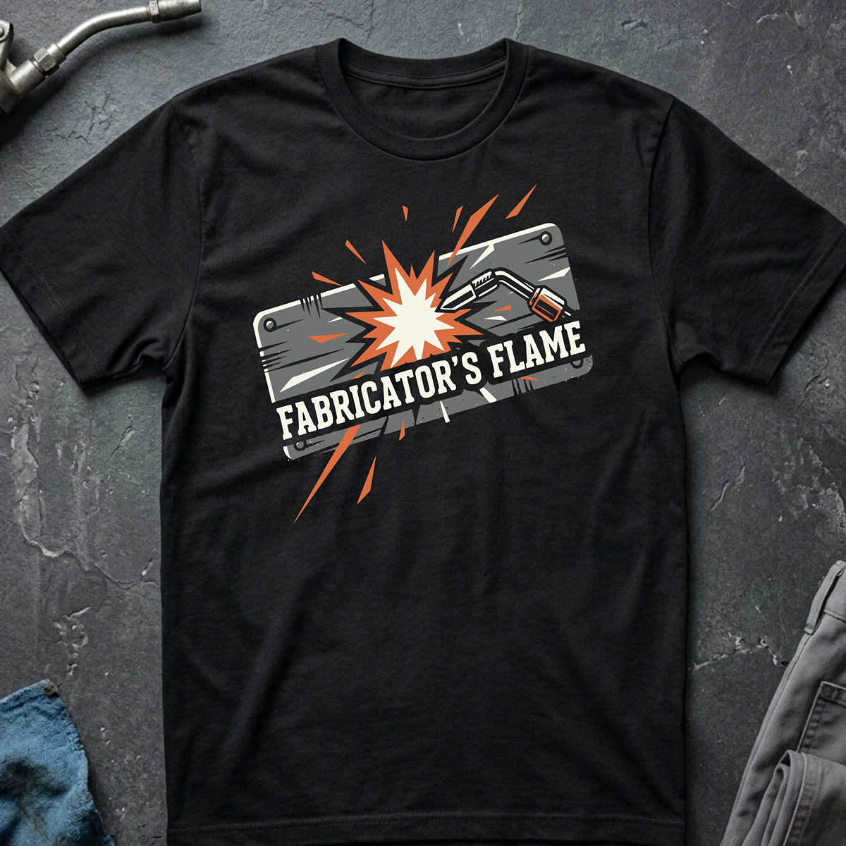Fabricator's flame T-Shirt