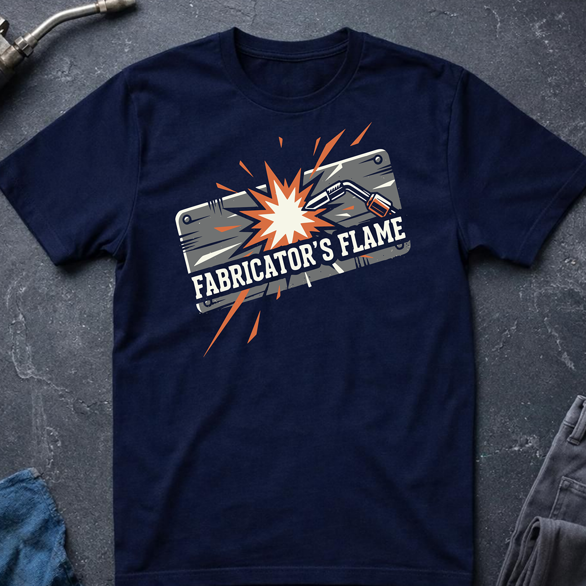 Fabricator's flame T-Shirt