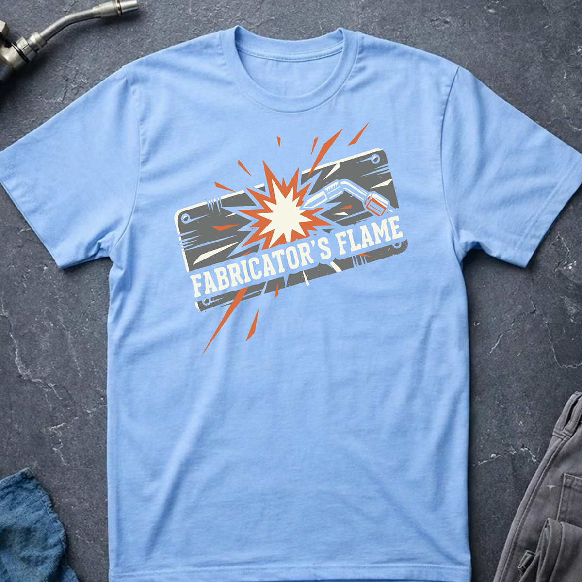 Fabricator's flame T-Shirt