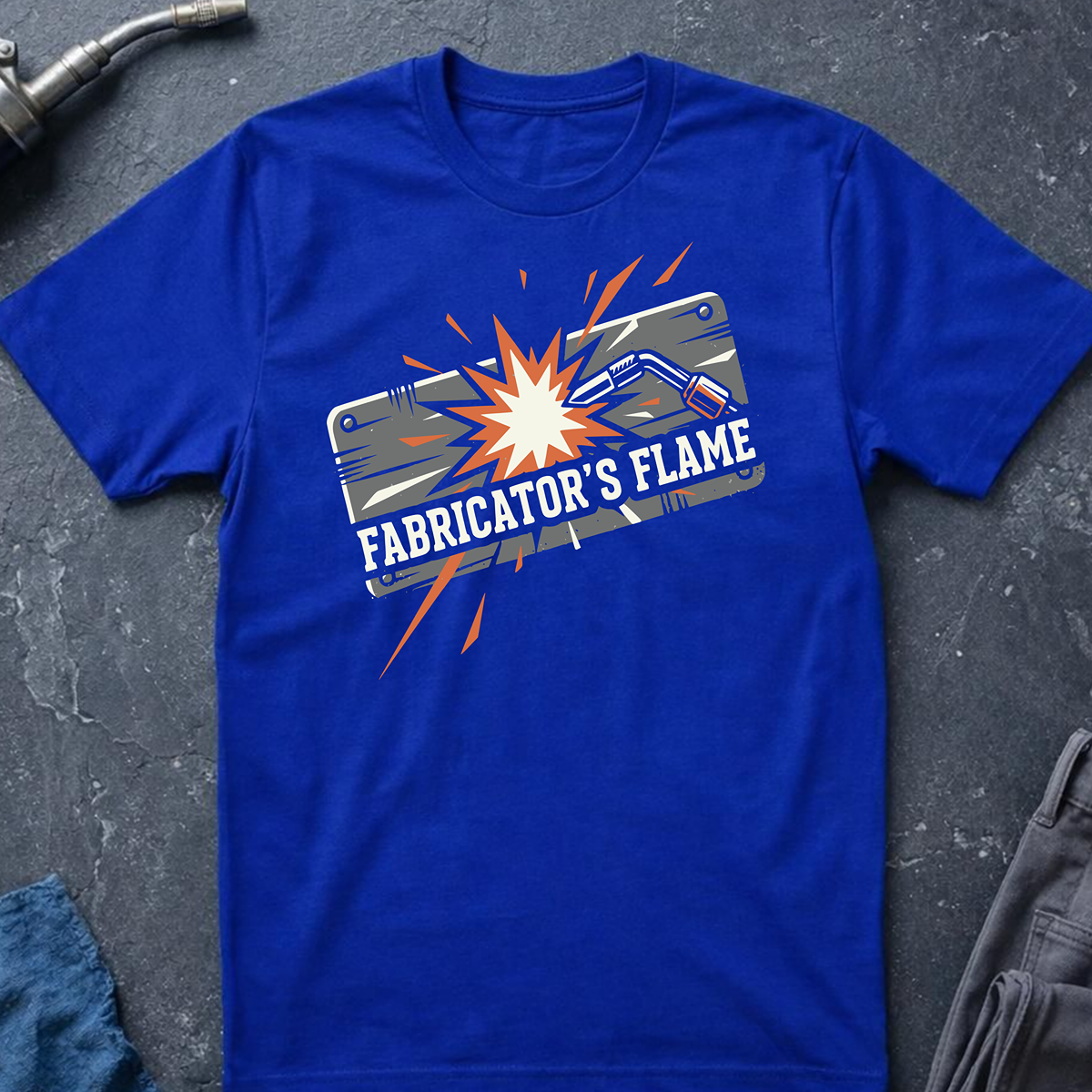 Fabricator's flame T-Shirt