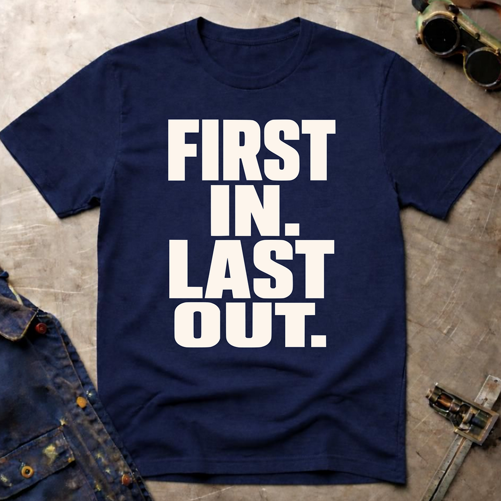 First In Last Out T-Shirt