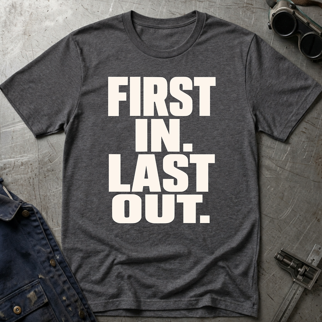 First In Last Out T-Shirt