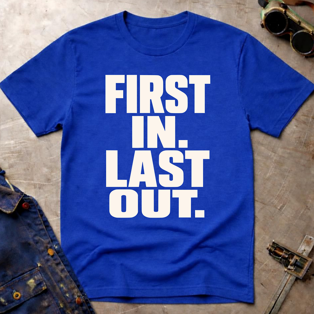 First In Last Out T-Shirt