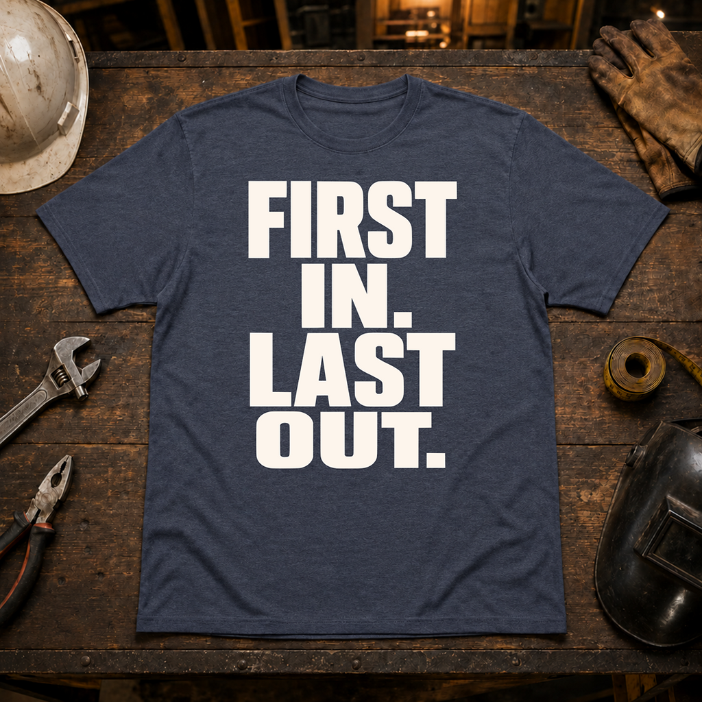 First In Last Out T-Shirt