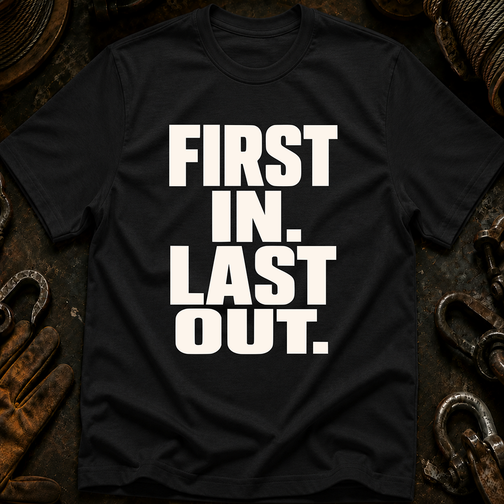 First In Last Out T-Shirt