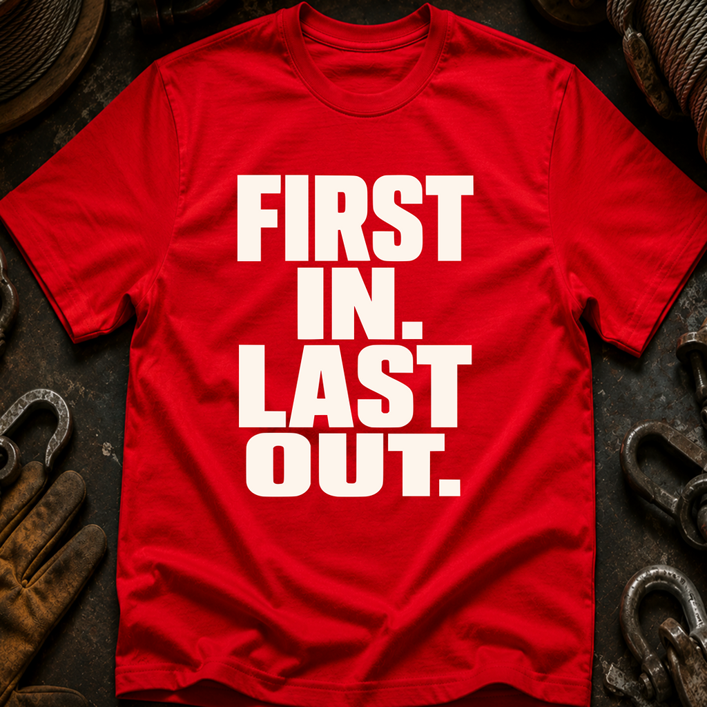 First In Last Out T-Shirt