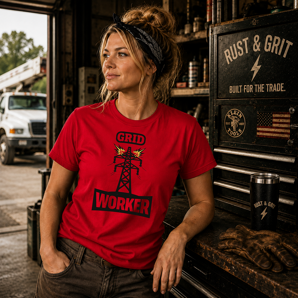 Grid Worker T-Shirt