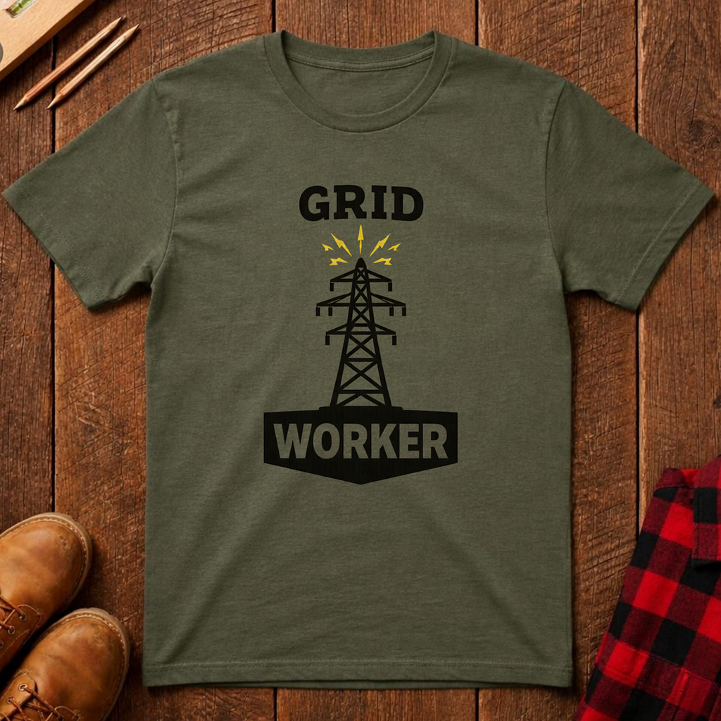 Grid Worker T-Shirt