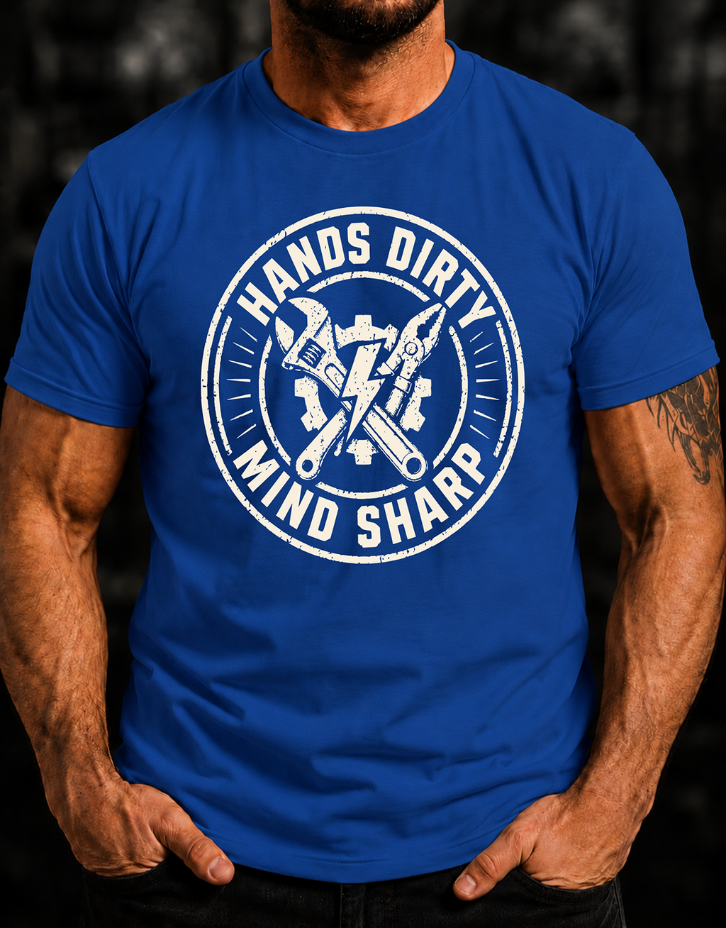 Hands Dirty Mind Sharp T-Shirt
