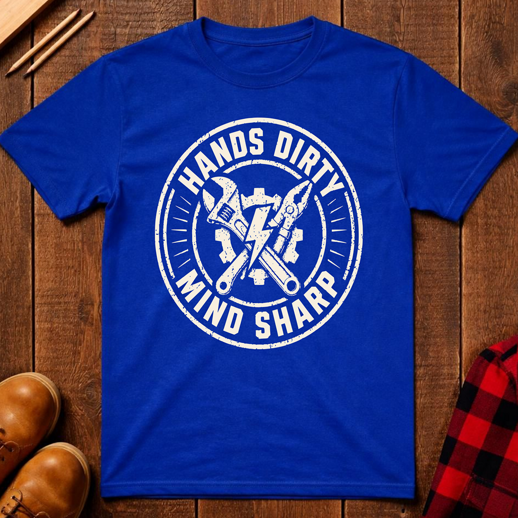 Hands Dirty Mind Sharp T-Shirt