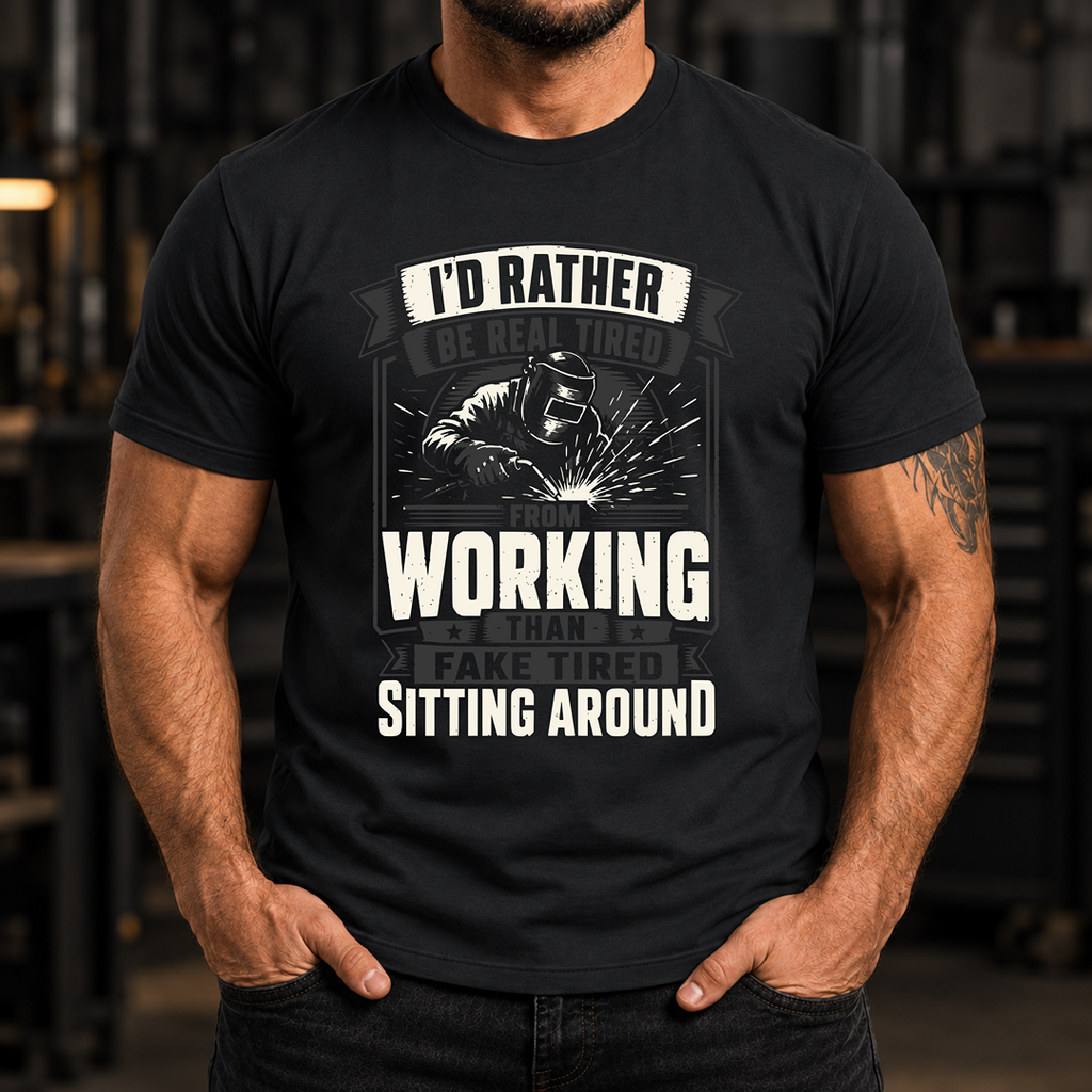 I'd Rather Be Real Tired T-Shirt