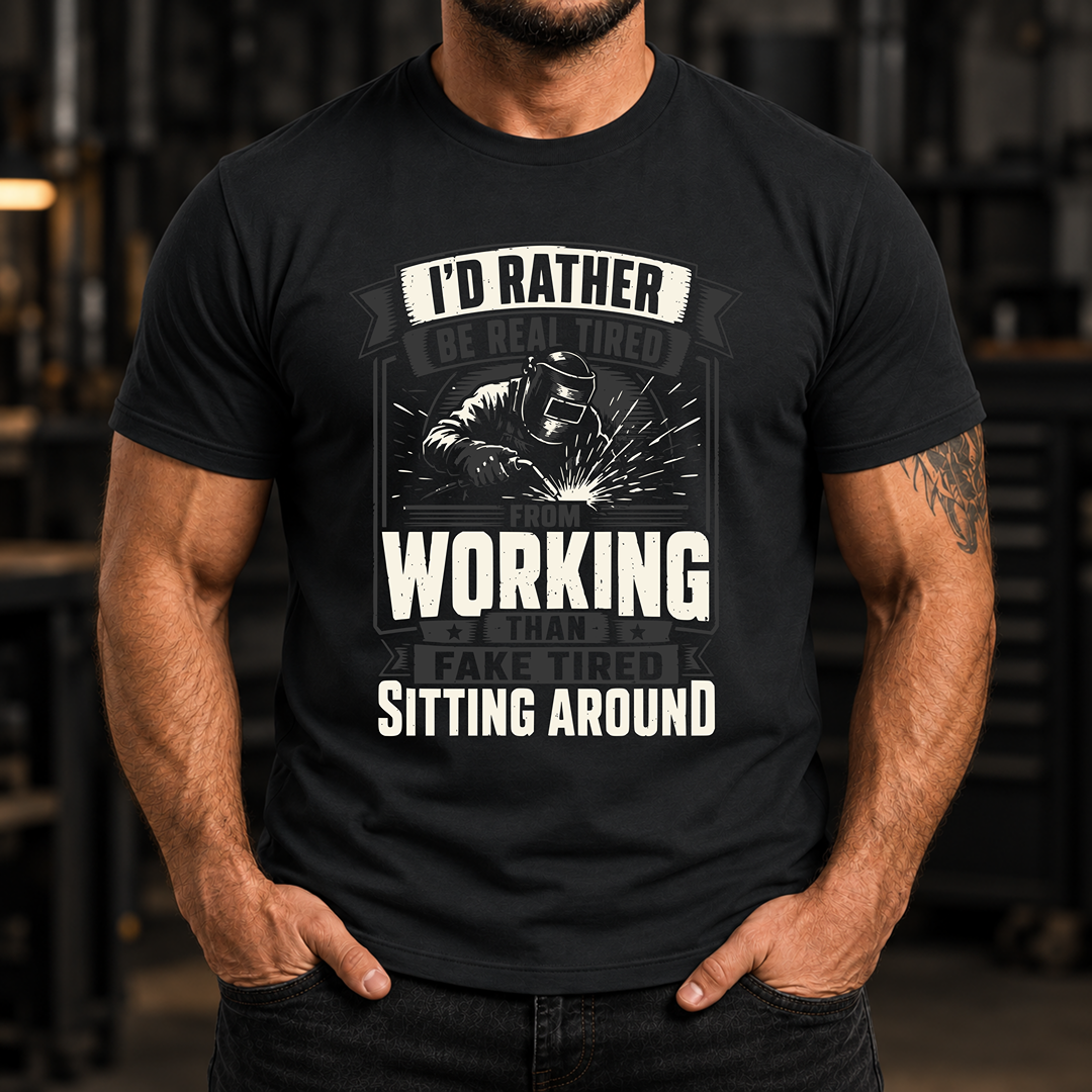 I'd Rather Be Real Tired T-Shirt