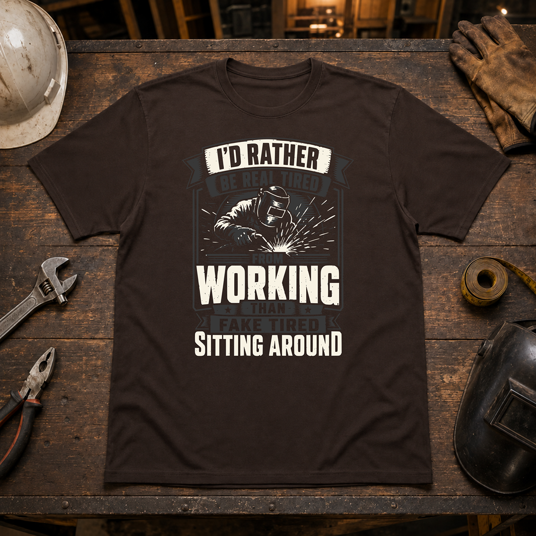 I'd Rather Be Real Tired T-Shirt
