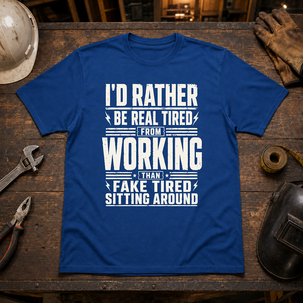 I'd Rather Be Real Tired Ed.2 T-Shirt