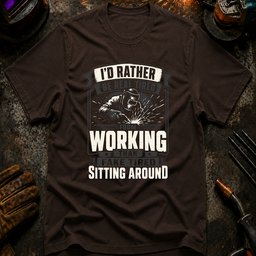 I'd Rather Be Real Tired T-Shirt
