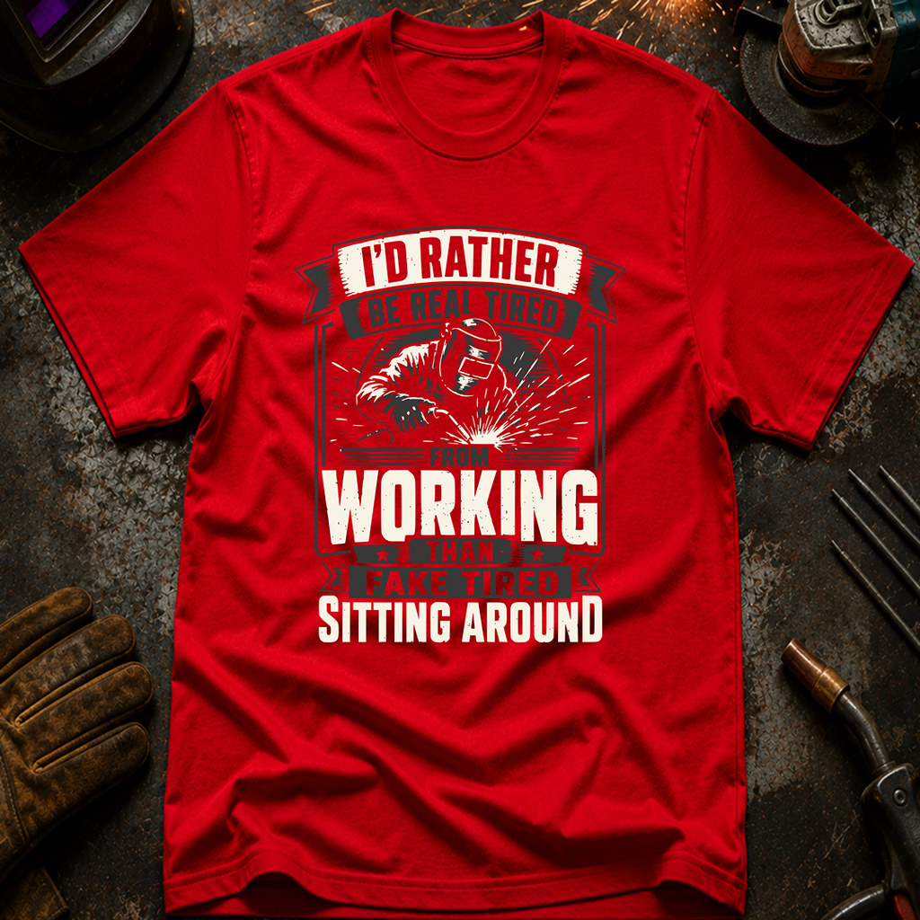I'd Rather Be Real Tired T-Shirt