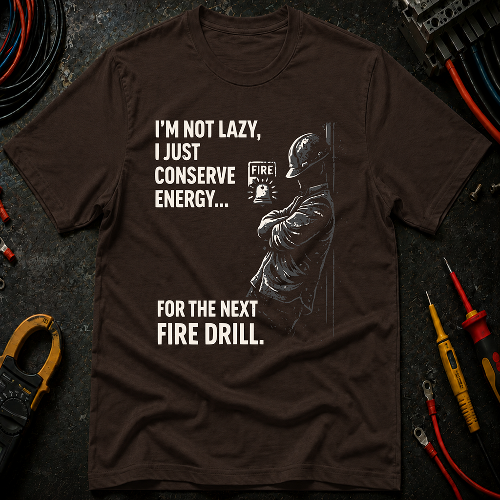 I'm Not Lazy, I Just Conserve Energy T-Shirt
