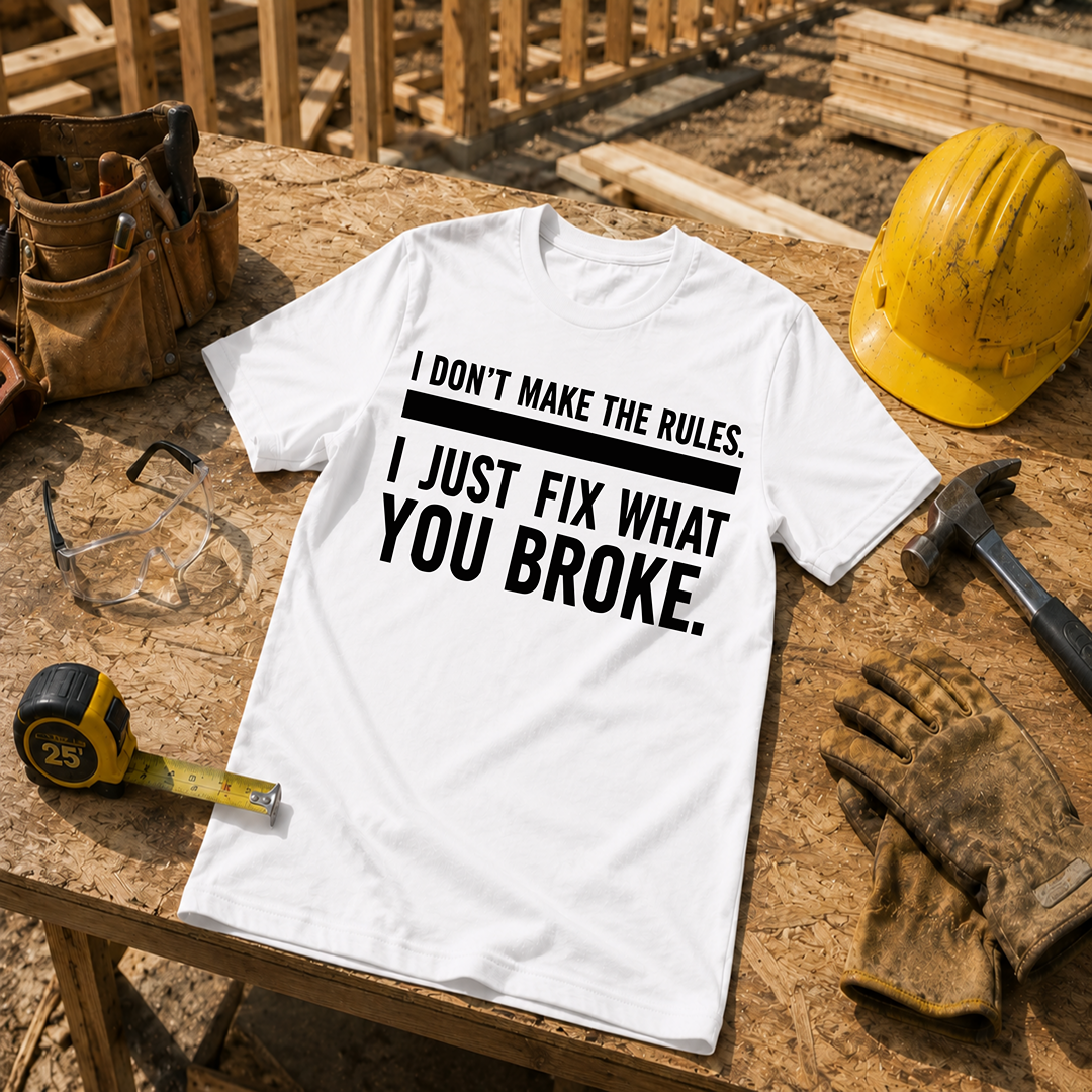 I Don't Make The Rules T-Shirt