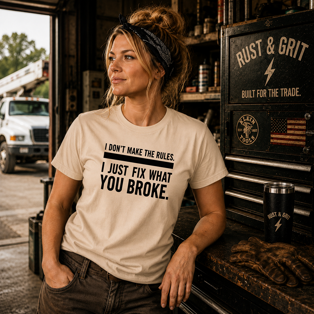 I Don't Make The Rules T-Shirt