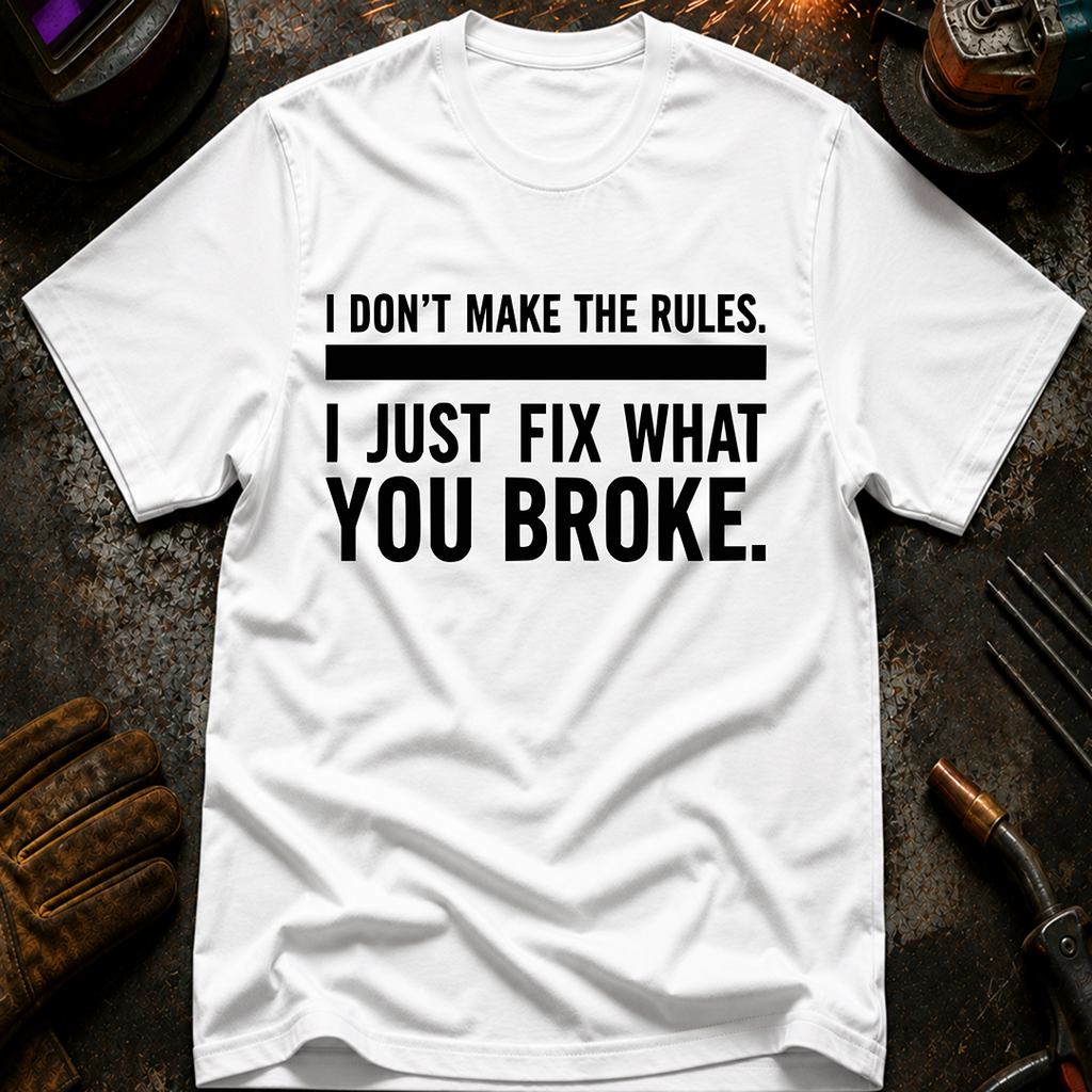 I Don't Make The Rules T-Shirt