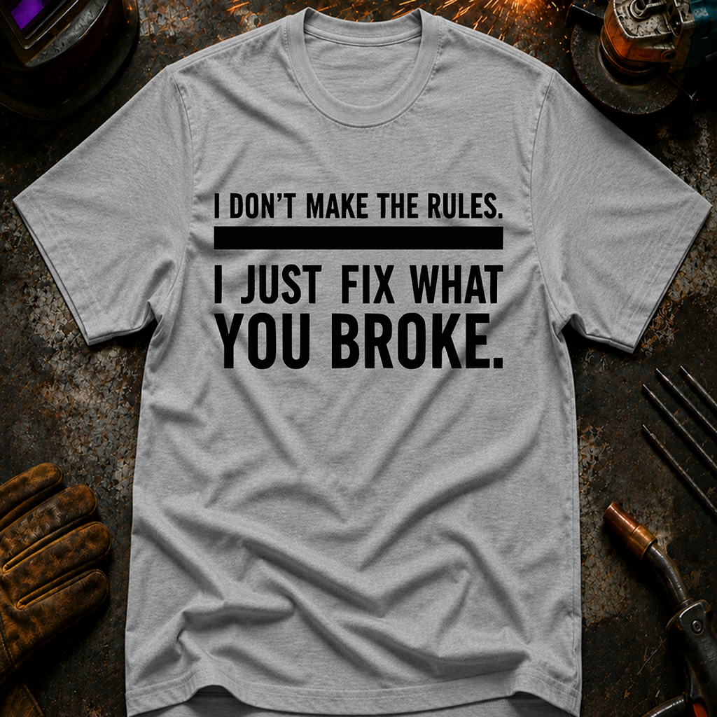 I Don't Make The Rules T-Shirt