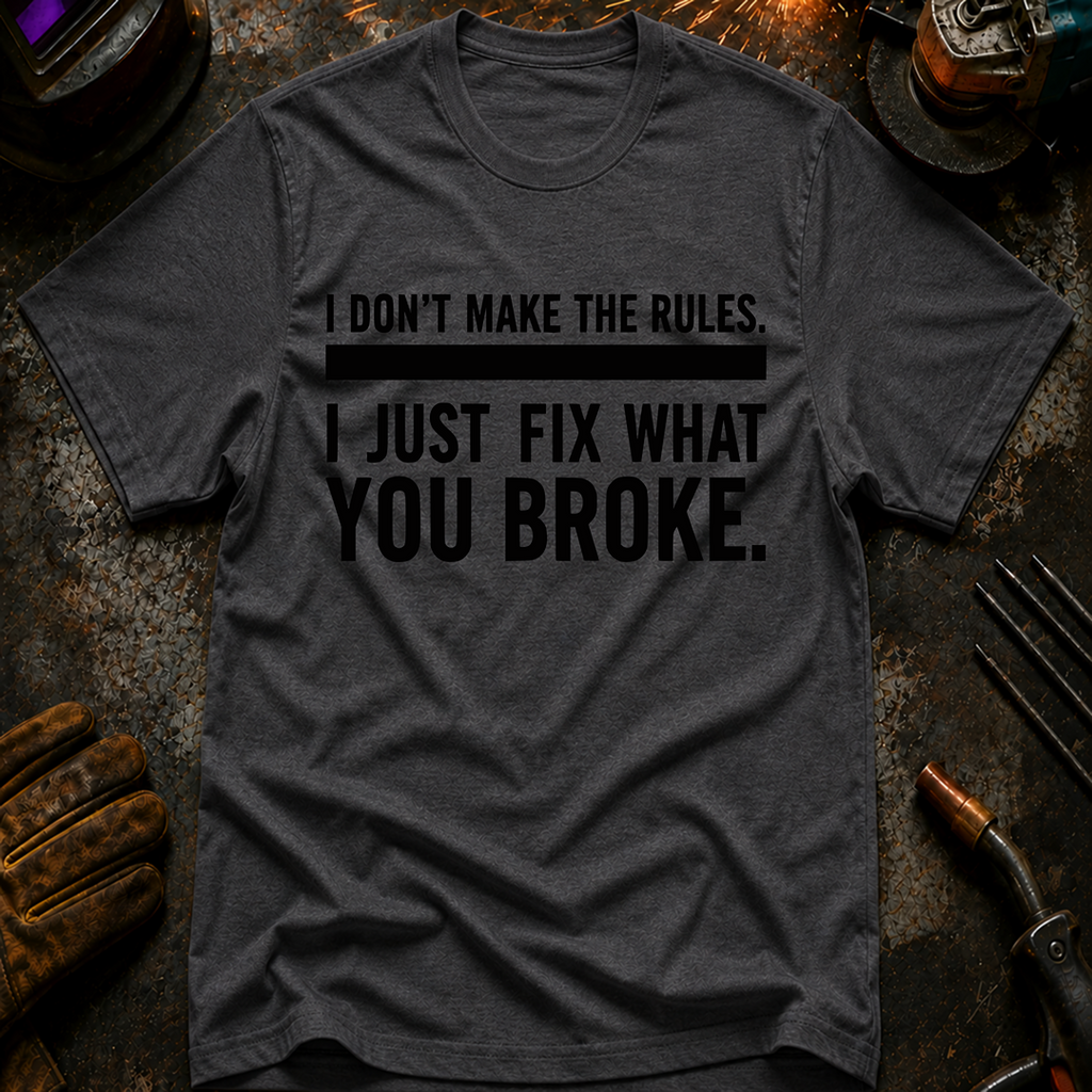 I Don't Make The Rules T-Shirt
