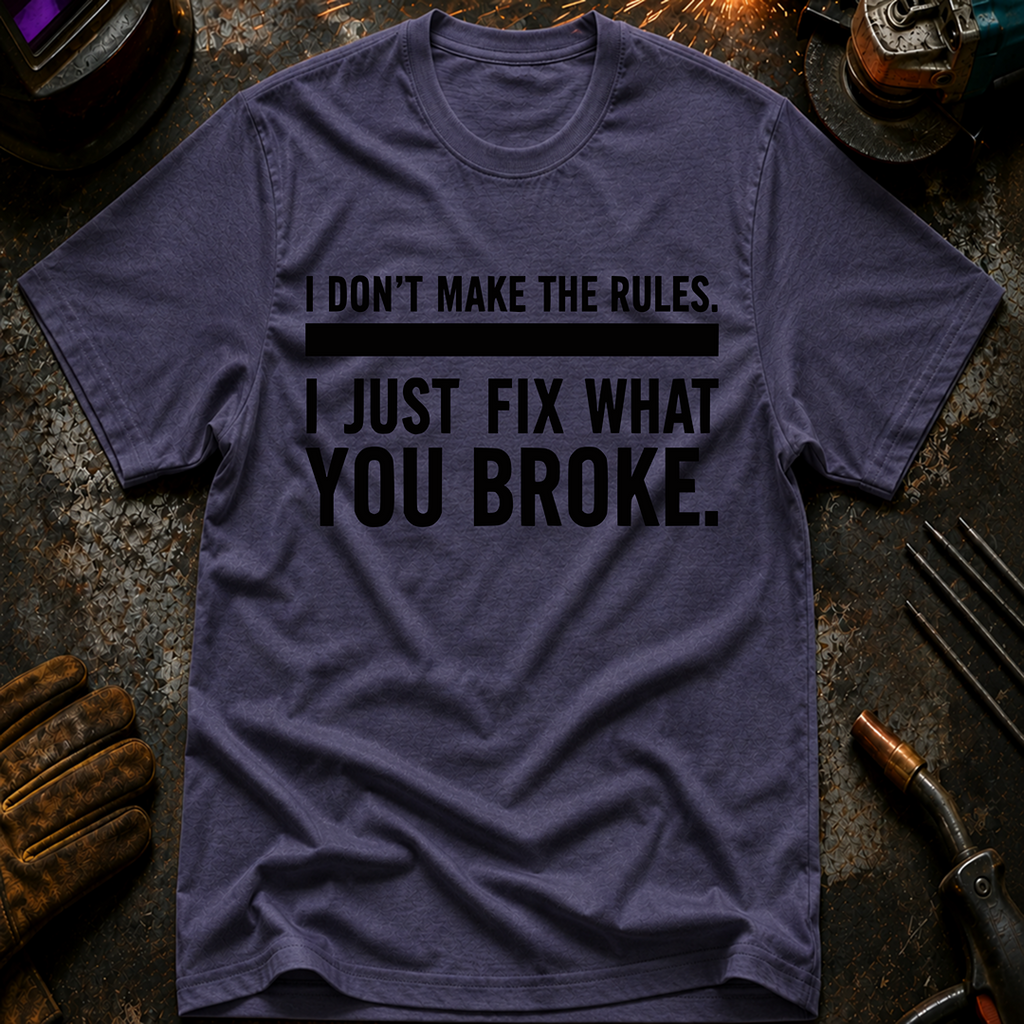 I Don't Make The Rules T-Shirt