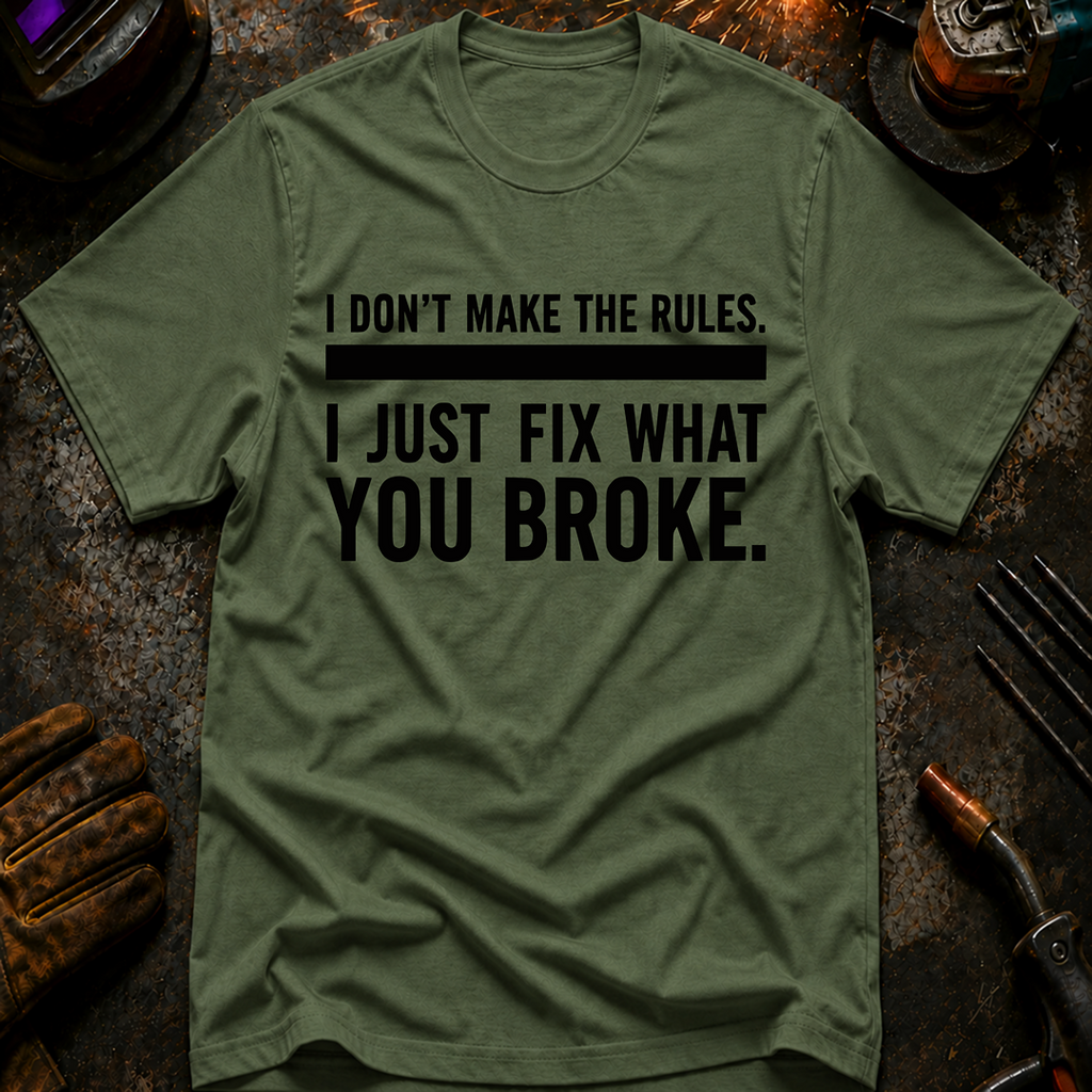 I Don't Make The Rules T-Shirt