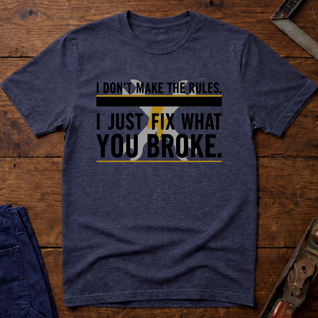 I Don't Make The Rules T-Shirt