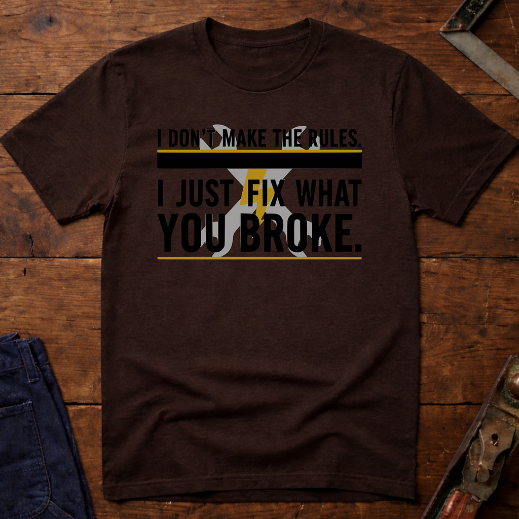 I Don't Make The Rules T-Shirt