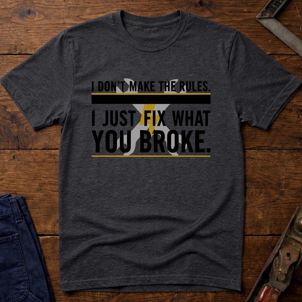 I Don't Make The Rules T-Shirt