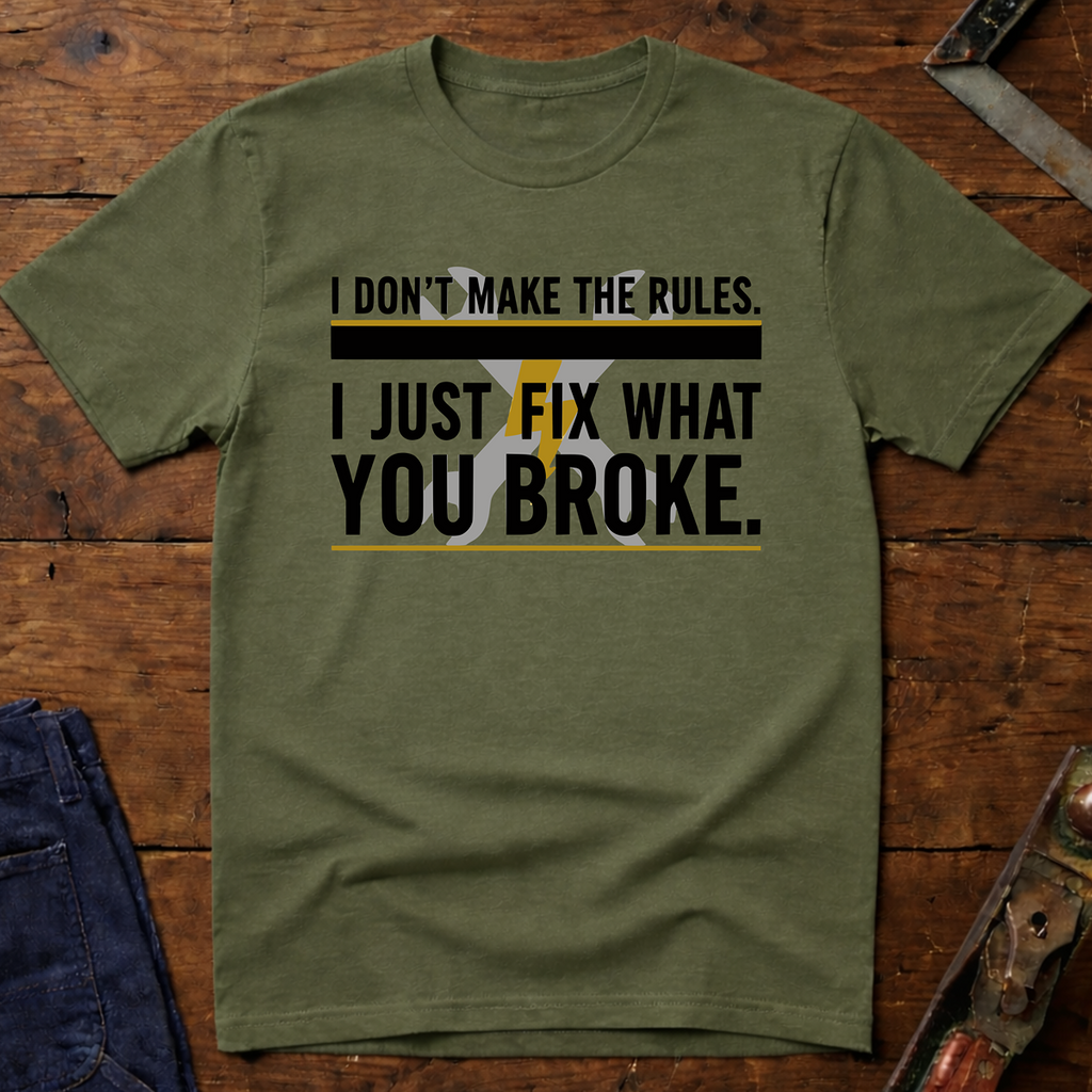 I Don't Make The Rules T-Shirt
