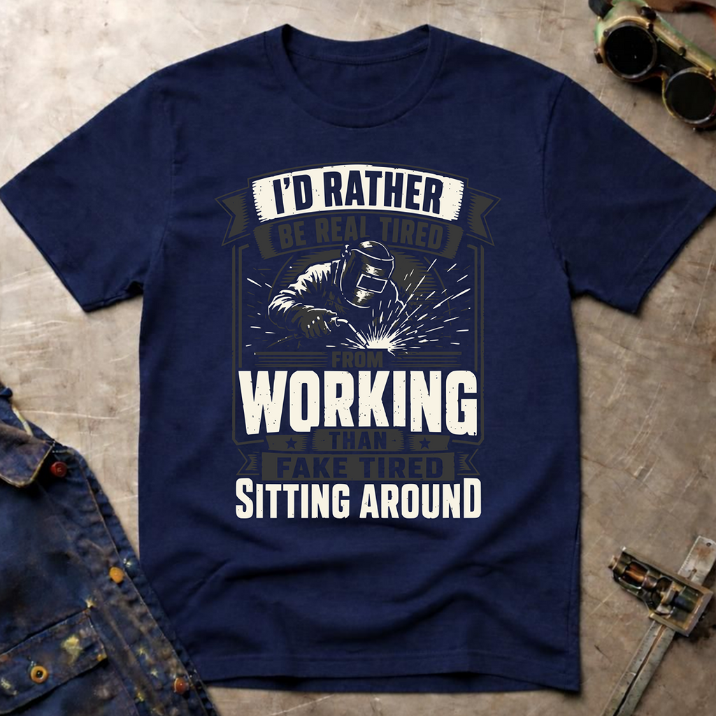 I'd Rather Be Real Tired T-Shirt