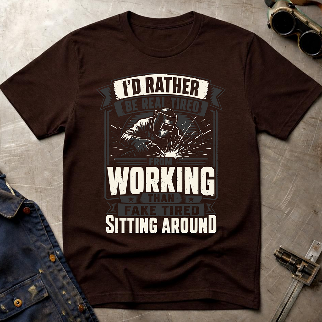 I'd Rather Be Real Tired T-Shirt