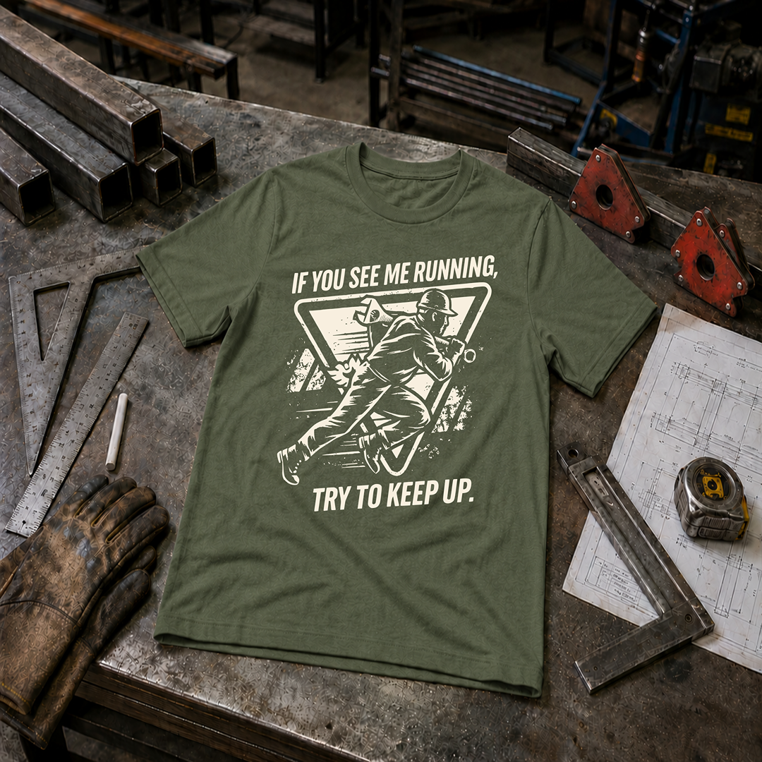If You See Me Running T-Shirt