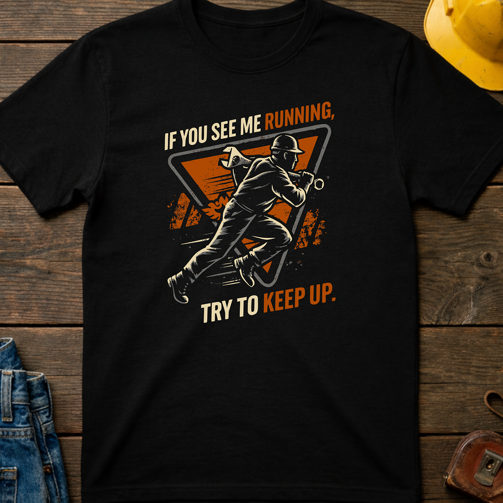 If You See Me Running T-Shirt