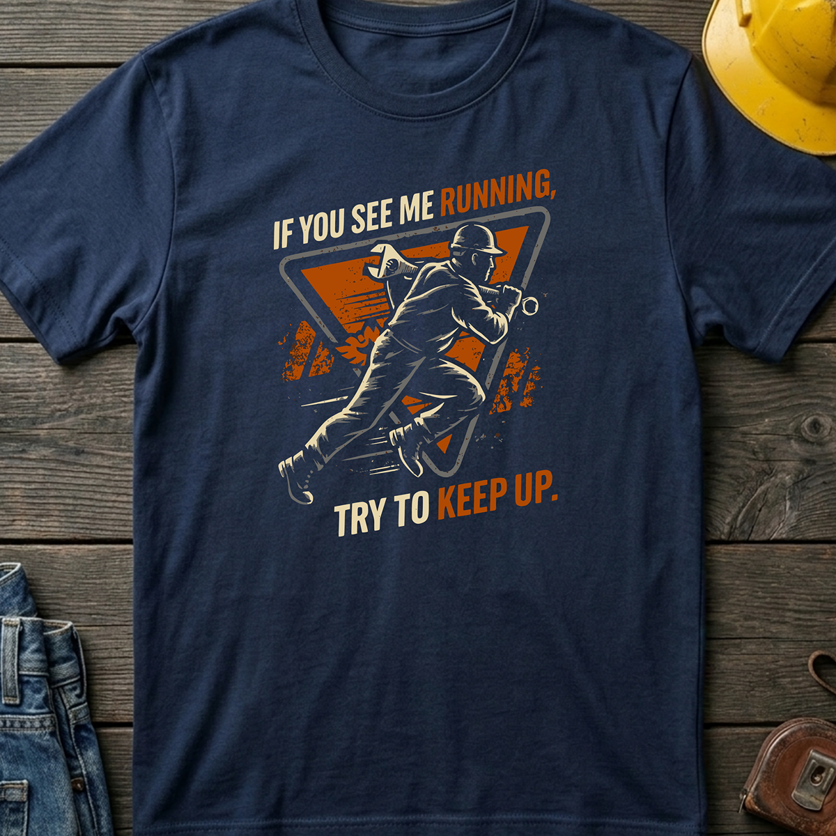 If You See Me Running T-Shirt
