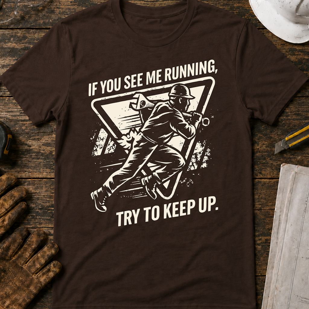 If You See Me Running T-Shirt