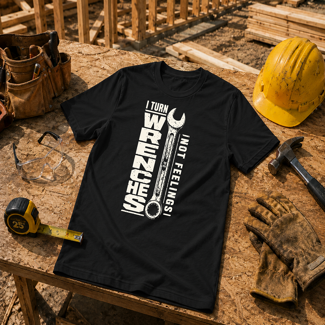 I Turn Wrenches T-Shirt